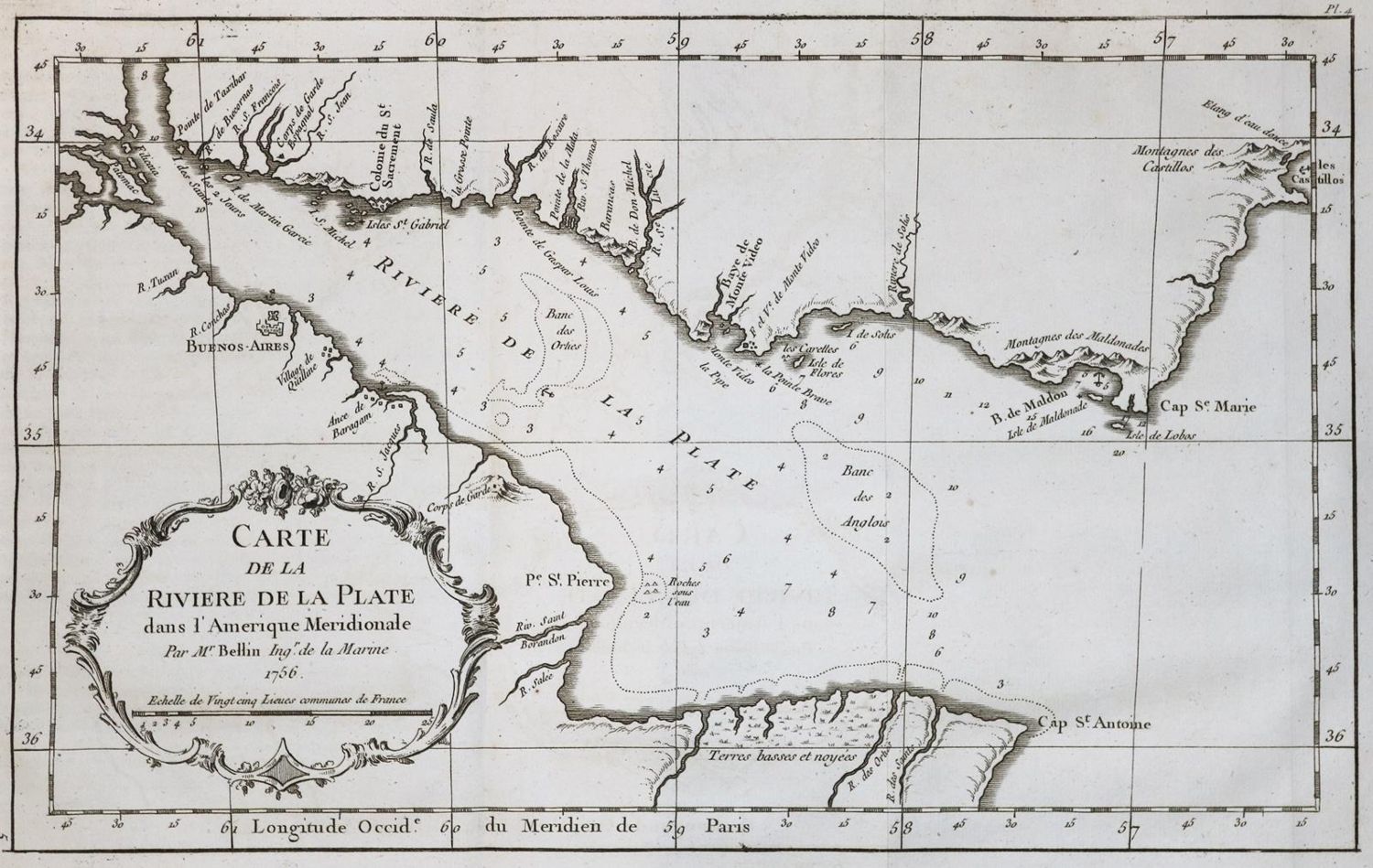 Große Abbildung Nr.1: 130-2059 Charlevoix,P.F.-X.de.: (Amerika, Paraguay)