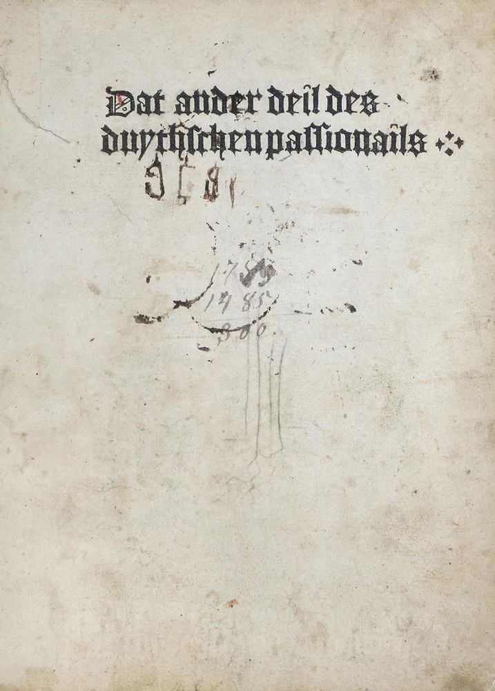 Große Abbildung Nr.1: 130-207 (Jacobus de Voragine).: (Inkunabeln)