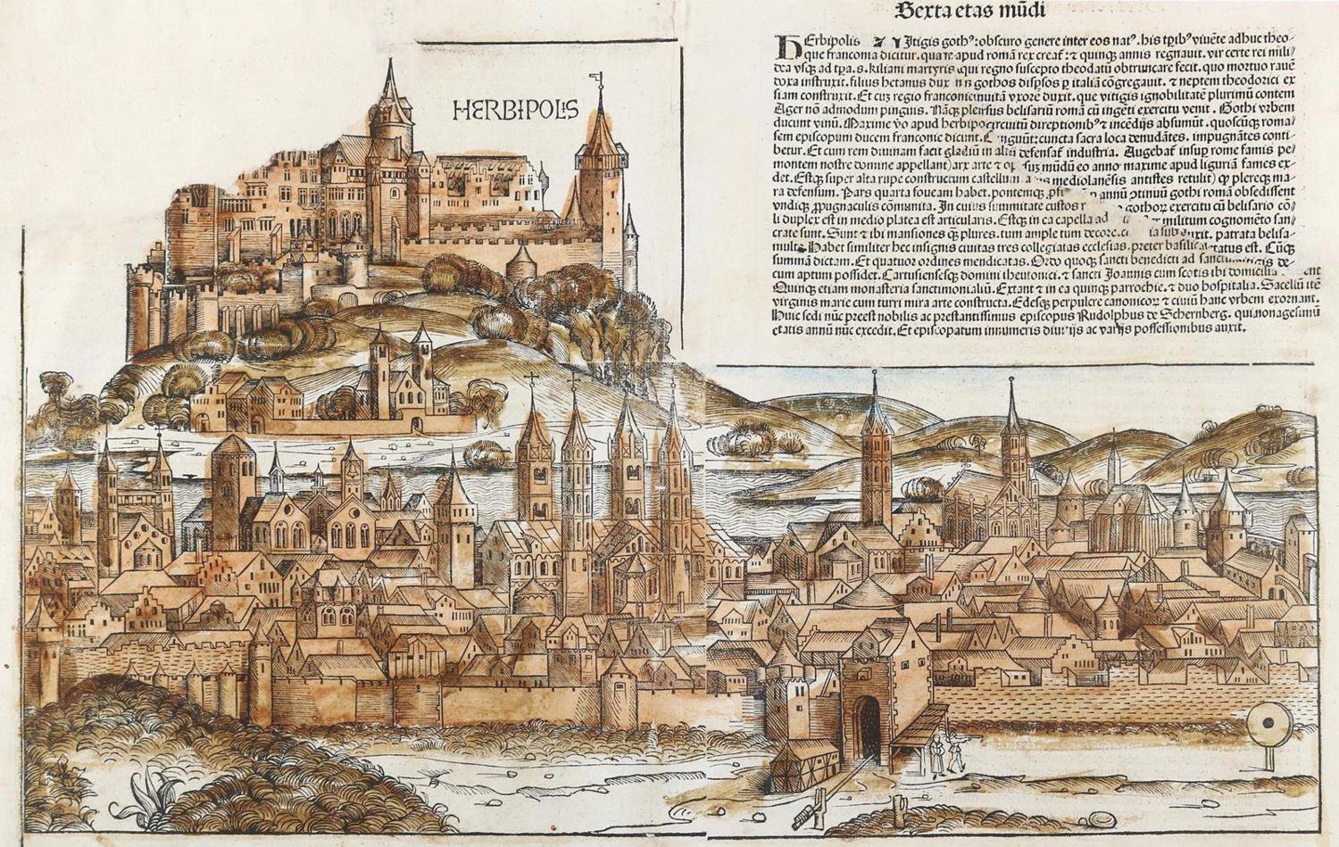 Große Abbildung Nr.1: 130-208 Schedel,H.: (Inkunabeln)