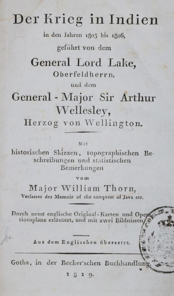Große Abbildung Nr.1: 130-2083 Thorn,W.: (Asien, Indien)