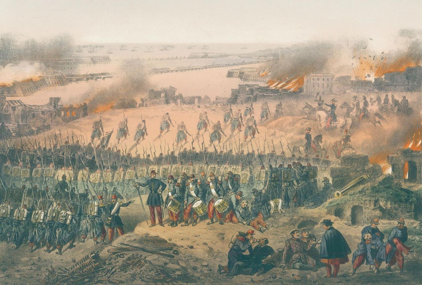 Große Abbildung Nr.1: 130-2089 Guerre d'Orient: (Asien, Kleinasien, Krimkrieg)