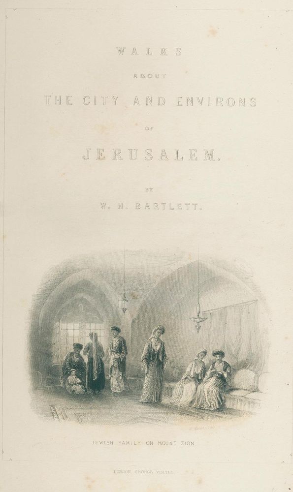 Große Abbildung Nr.1: 130-2091 Bartlett,W.H.: (Asien, Palästina)