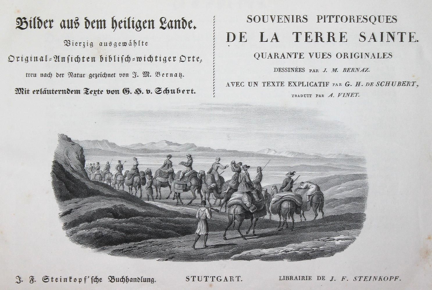 Große Abbildung Nr.1: 130-2094 Schubert,G.H.v.: (Asien, Palästina)