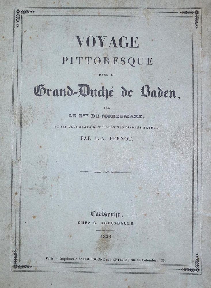 Große Abbildung Nr.1: 130-2107 Mortemart-Boisse,(F.J.L.)de.: (Deutschland, Baden-Baden)