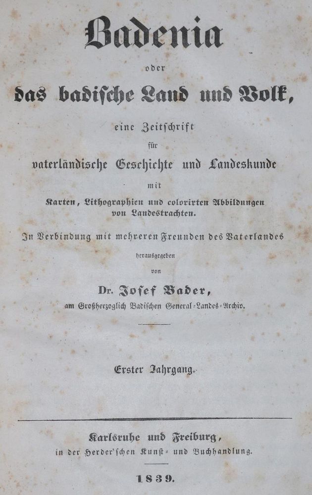 Große Abbildung Nr.1: 130-2112 Badenia: (Deutschland, Baden-Württemberg)