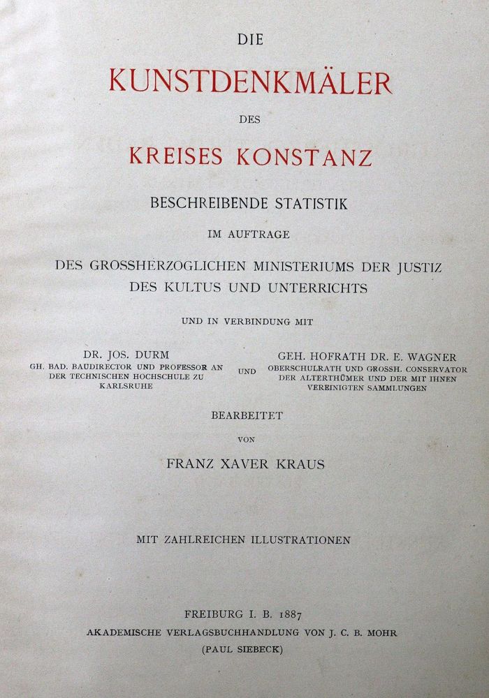 Große Abbildung Nr.1: 130-2128 Kraus,F.X. (Hrsg.).: (Deutschland, Baden-Württemberg)