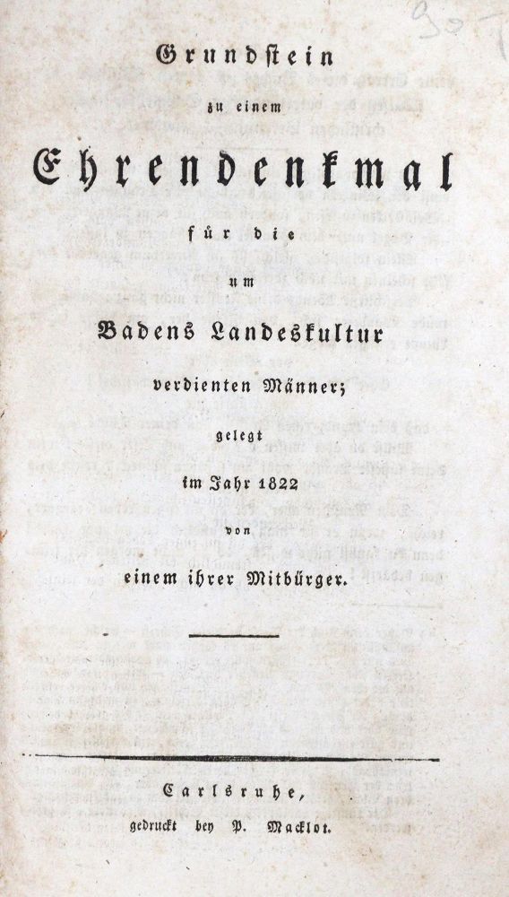 Große Abbildung Nr.1: 130-2131 (Meerwein,C.).: (Deutschland, Baden-Württemberg)