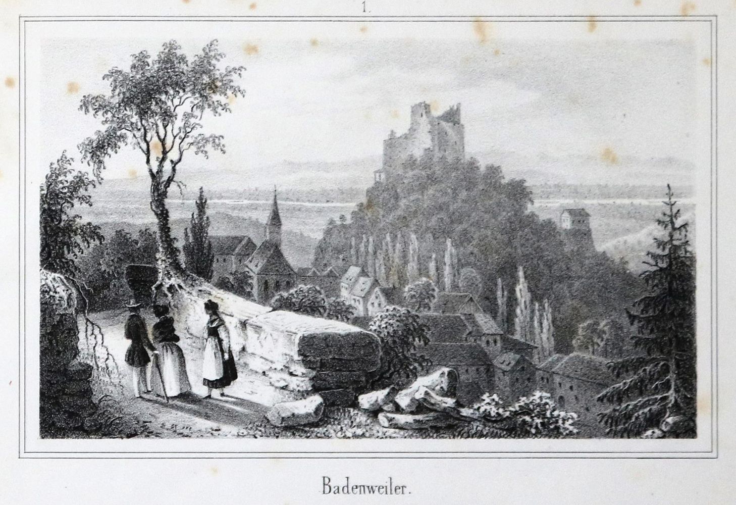 Große Abbildung Nr.1: 130-2137 (Ring,M.v.).: (Deutschland, Badenweiler)