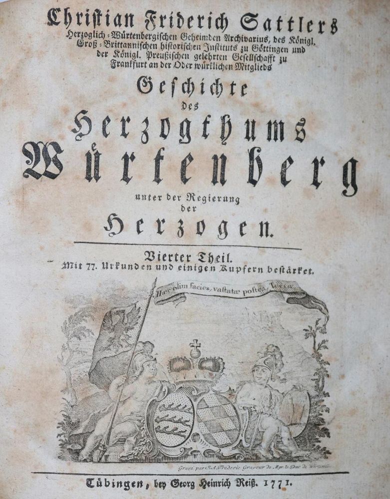 Große Abbildung Nr.1: 130-2142 Sattler,C.F.: (Deutschland, Baden-Württemberg)