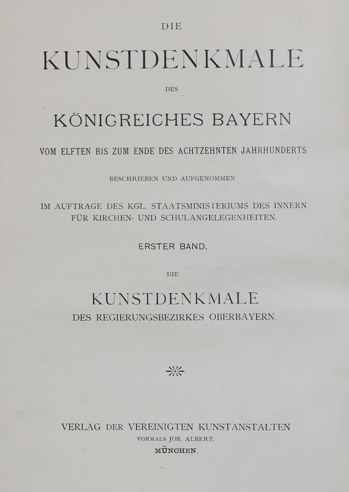 Große Abbildung Nr.1: 130-2154 Bezold,G.v. u. B.Riehl.: (Deutschland, Bayern)