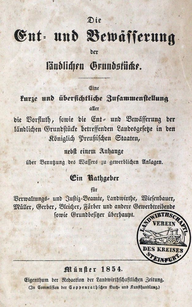 Große Abbildung Nr.1: 130-2159 Böselager-Heessen,(K.F.M.)v.: (Deutschland, Beckum)