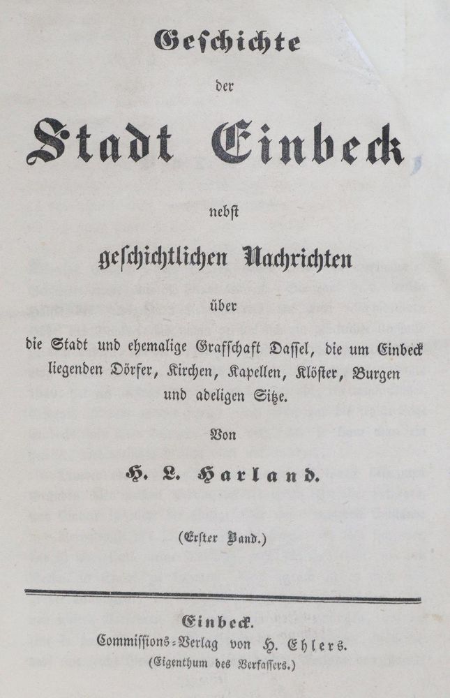 Große Abbildung Nr.2: 130-2173 Harland,H.L.: (Deutschland, Einbeck)