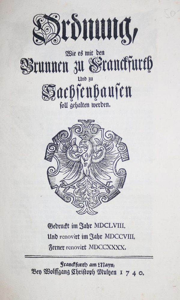 Große Abbildung Nr.1: 130-2179 Verordnung.: (Deutschland, Frankfurt/Main)