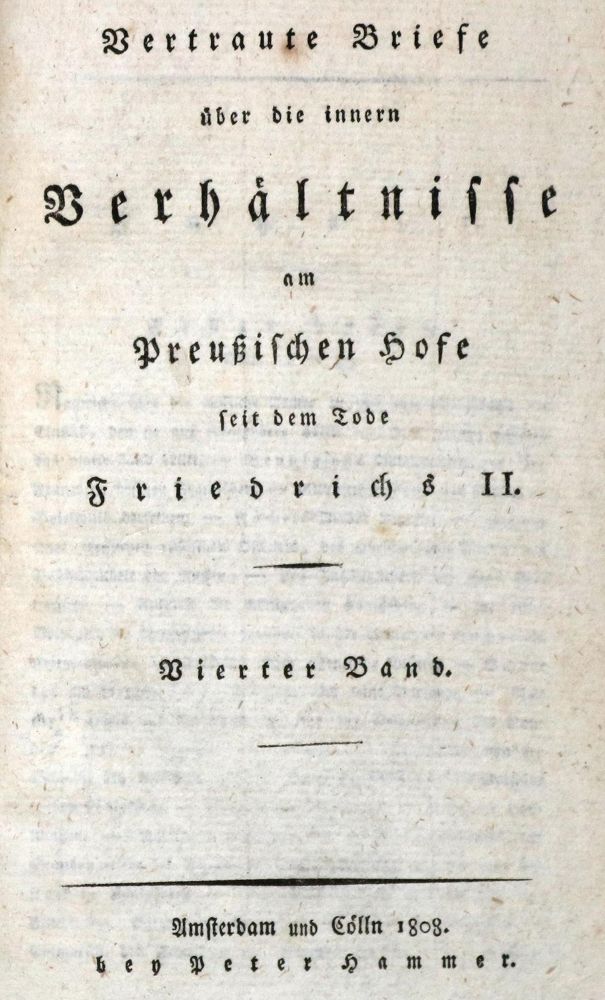 Große Abbildung Nr.1: 130-2194 (Cölln,G.F.W.v.).: (Deutschland, Friedrich II)