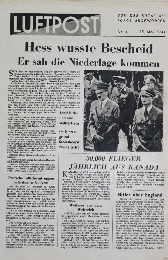 Große Abbildung Nr.1: 130-2206 Luftpost: (Deutschland, Hess)