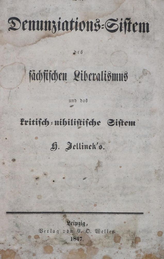 Große Abbildung Nr.1: 130-2208 Jellinek,H.: (Deutschland)