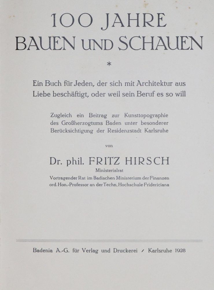 Große Abbildung Nr.3: 130-2210 Hirsch,F.: (Deutschland, Karlsruhe)
