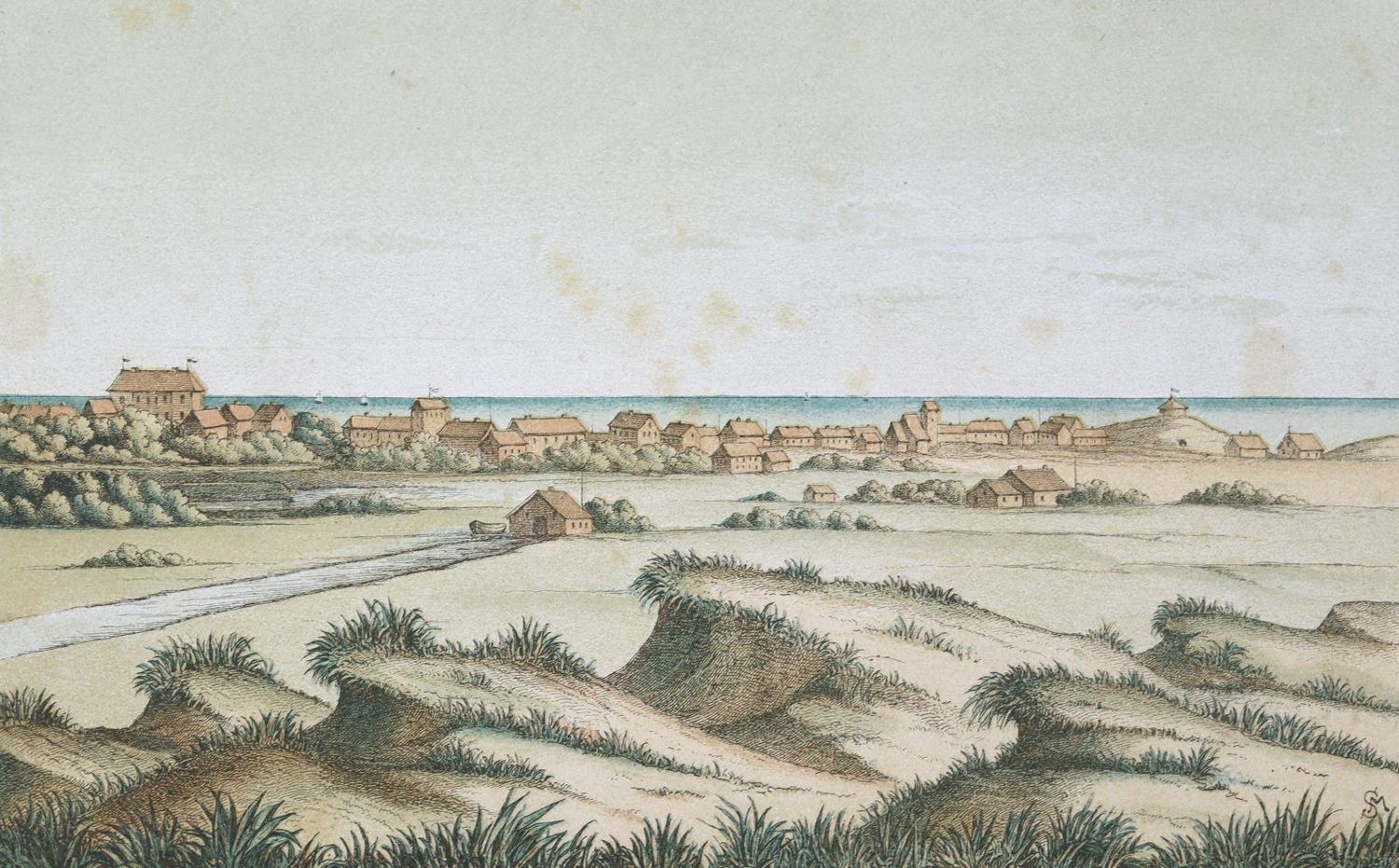 Große Abbildung Nr.1: 130-2235 (Riefkohl,F.).: (Deutschland, Norderney)