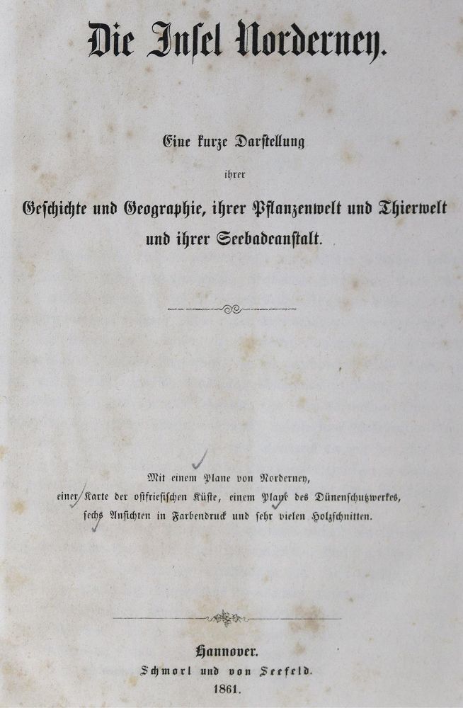 Große Abbildung Nr.2: 130-2235 (Riefkohl,F.).: (Deutschland, Norderney)