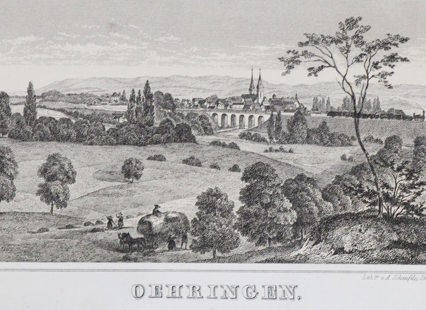 Große Abbildung Nr.1: 130-2237 Beschreibung des Oberamts: (Deutschland, Oehringen)