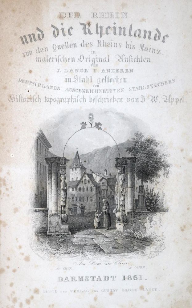 Große Abbildung Nr.1: 130-2259 Appel,J.W.: (Deutschland, Rheinlande)
