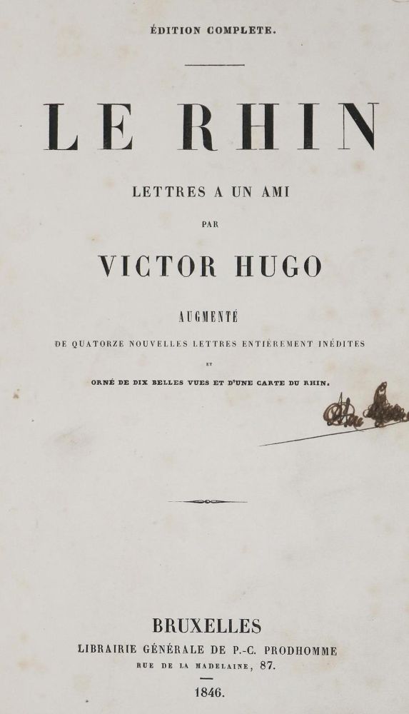 Große Abbildung Nr.1: 130-2262 Hugo,V.: (Deutschland, Rheinlande)