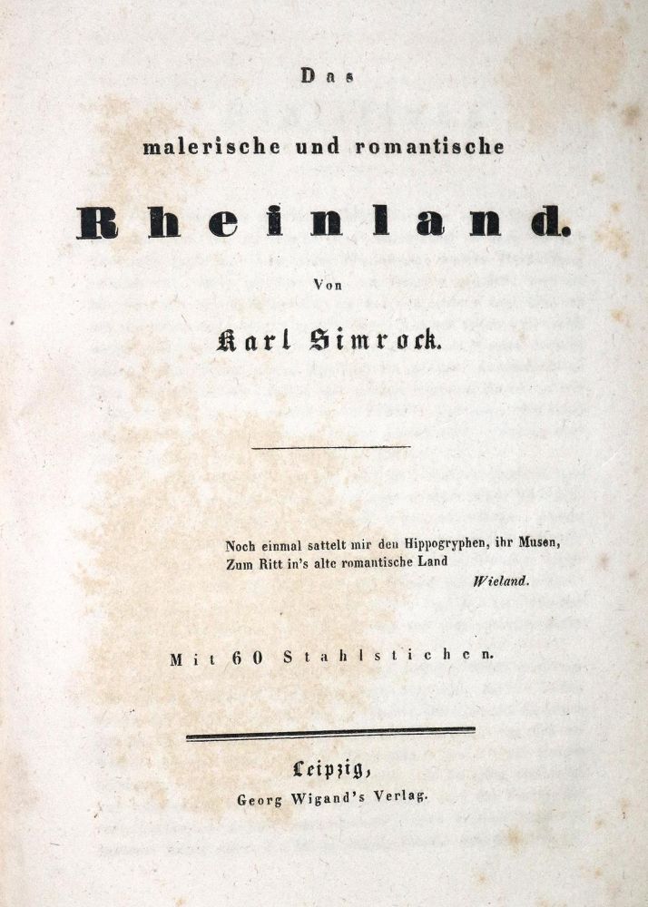 Große Abbildung Nr.2: 130-2263 (Kolb,J. u. L.Lange).: (Deutschland, Rheinlande)