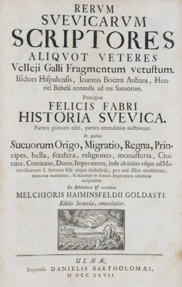 Große Abbildung Nr.1: 130-2281 Goldast v. Haiminsfeld,M.: (Deutschland, Schwaben)
