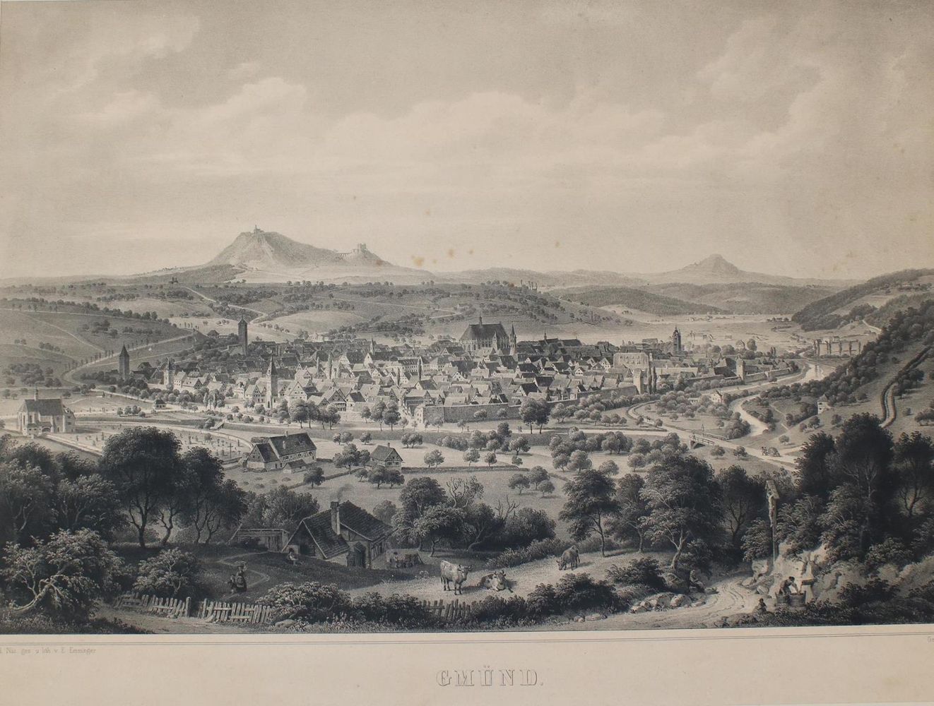 Große Abbildung Nr.1: 130-2285 Schwäbisch-Gmünd.: (Deutschland)