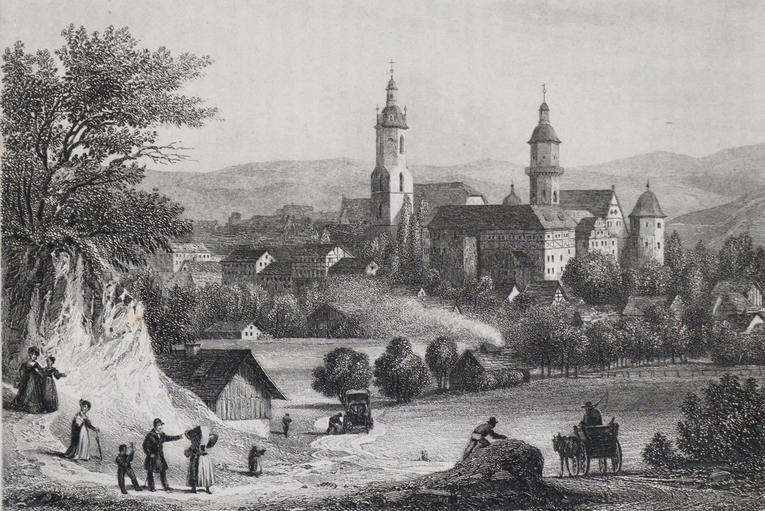 Große Abbildung Nr.2: 130-2296 Bechstein,L.: (Deutschland, Thüringen)