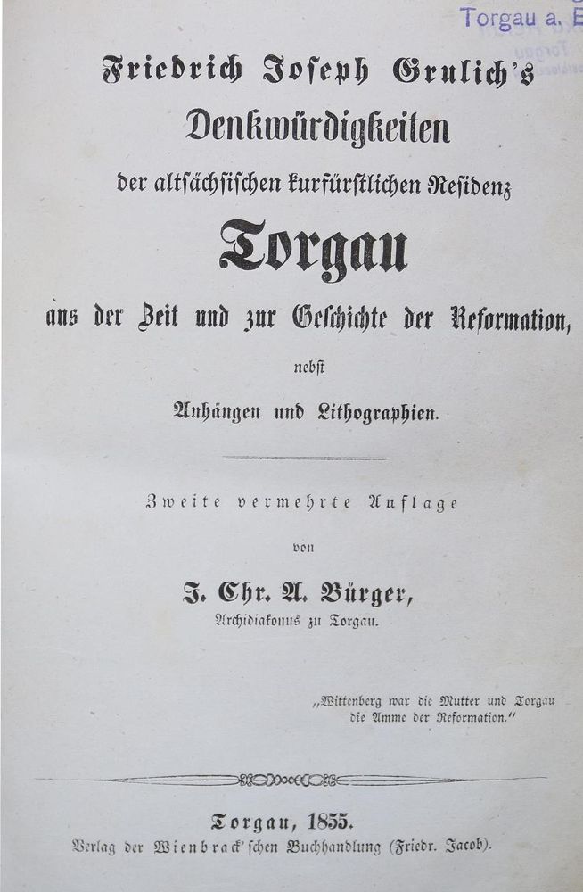 Große Abbildung Nr.1: 130-2298 Grulich,F.J.: (Deutschland, Torgau)