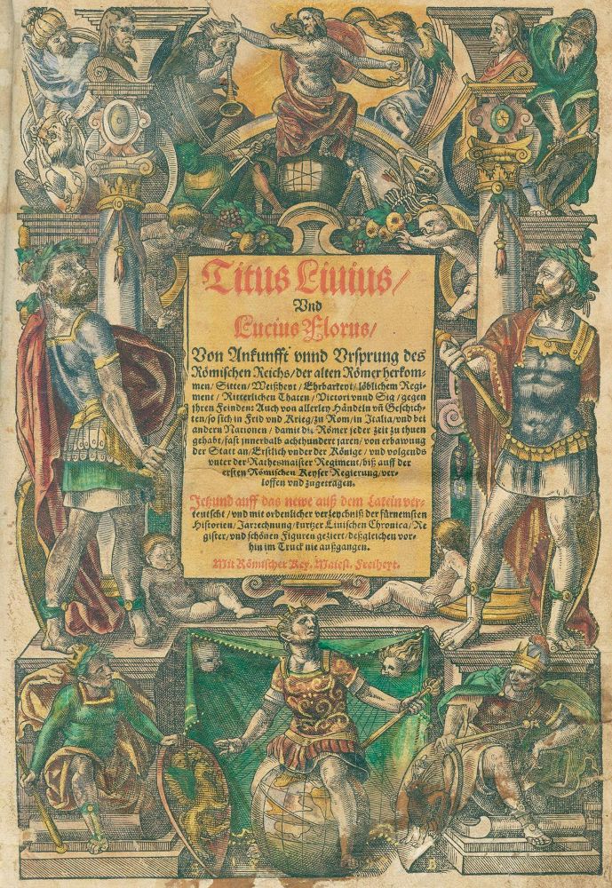 Große Abbildung Nr.1: 130-230 Livius,T. u. L.Florus.: (Alte Drucke, Handschriften und Theologie)