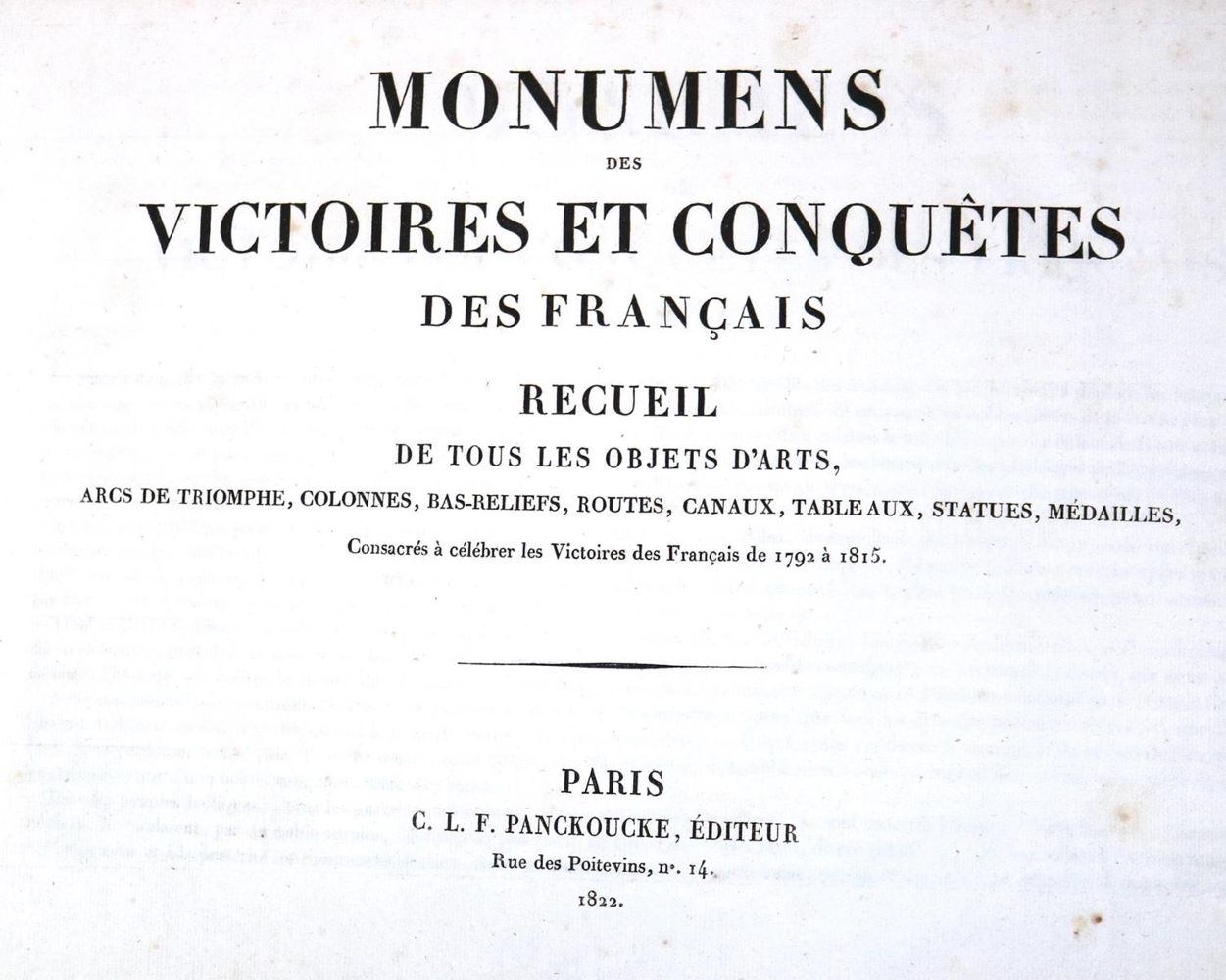 Große Abbildung Nr.1: 130-2325 Monumens des victoires: (Frankreich)