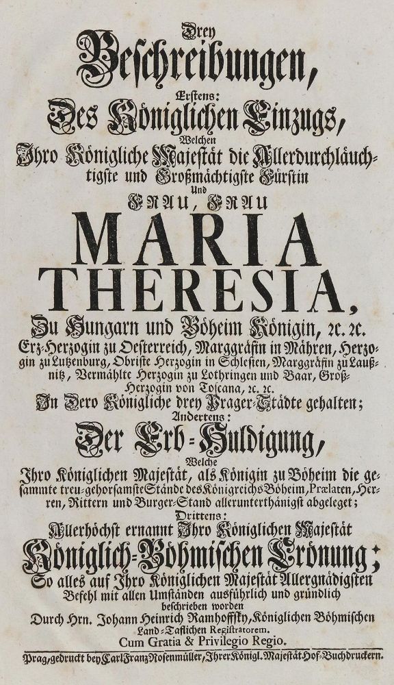 Große Abbildung Nr.3: 130-2353 Ramhoffsky,J.H.: (Österreich, Böhmen)