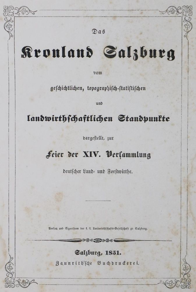 Große Abbildung Nr.2: 130-2364 Kronland Salzburg, Das,: (Österreich, Salzburg)