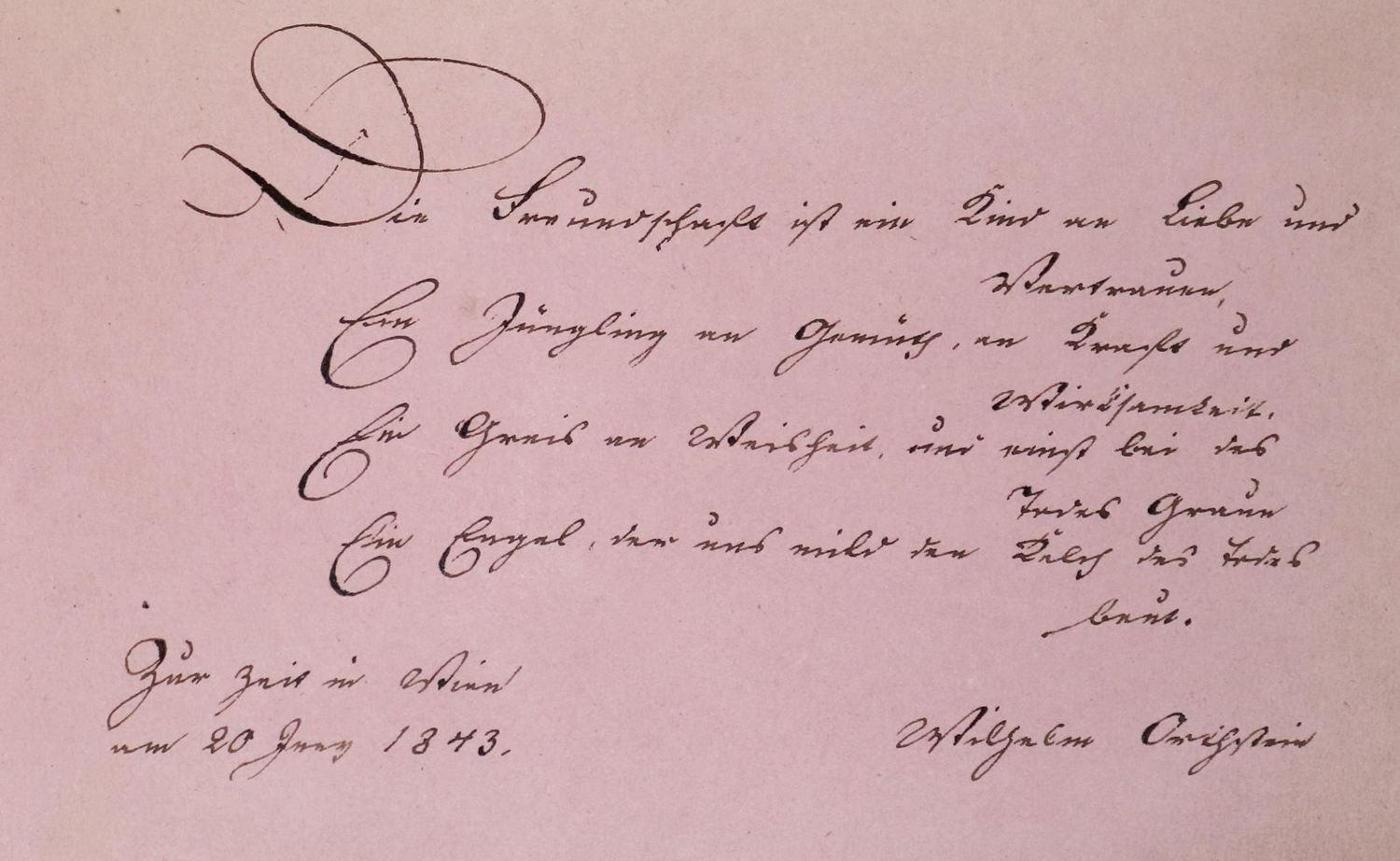 Große Abbildung Nr.2: 130-2372 Wiener Freundschaftsalbum.: (Österreich, Wien, Handschriften)