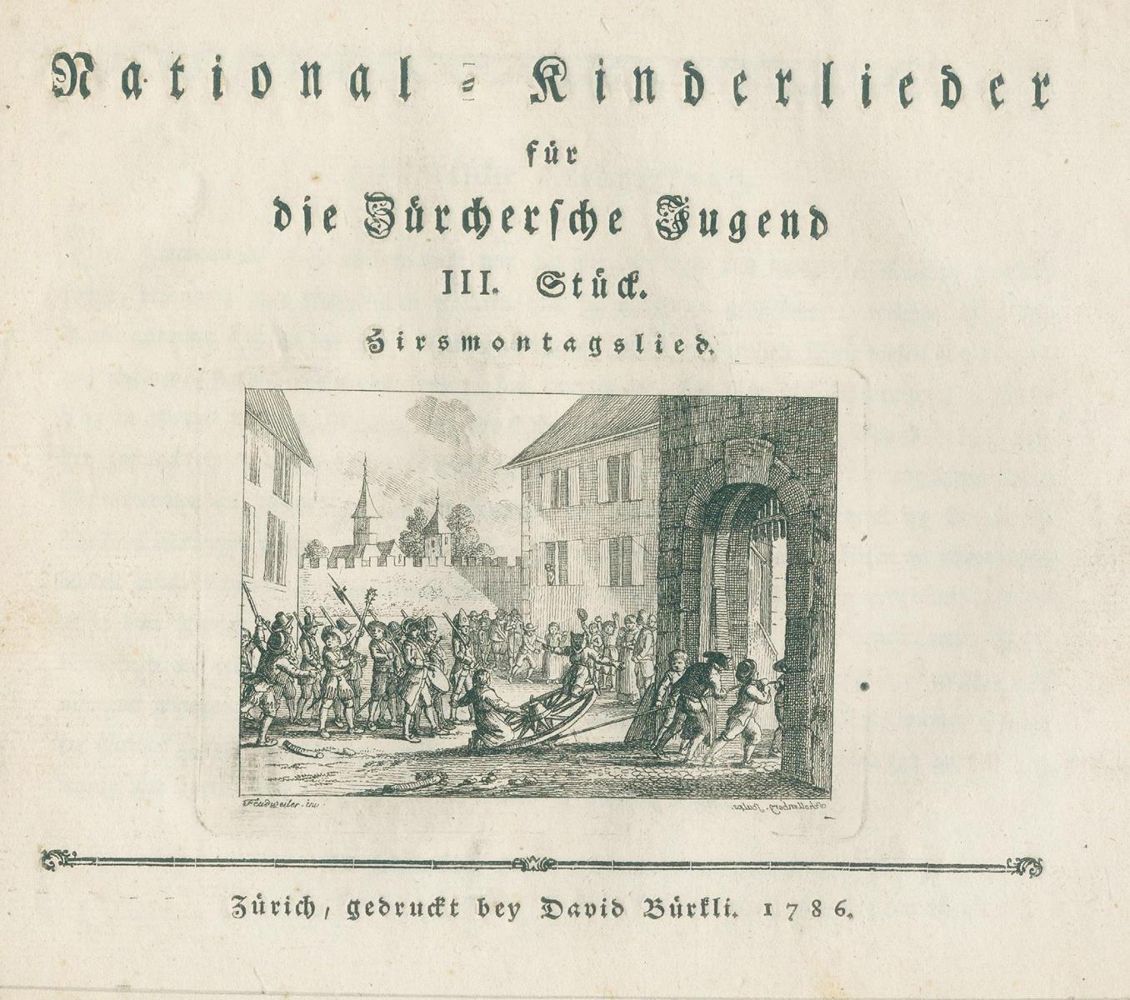 Große Abbildung Nr.2: 130-2379 Neujahrsblätter.: (Schweiz)