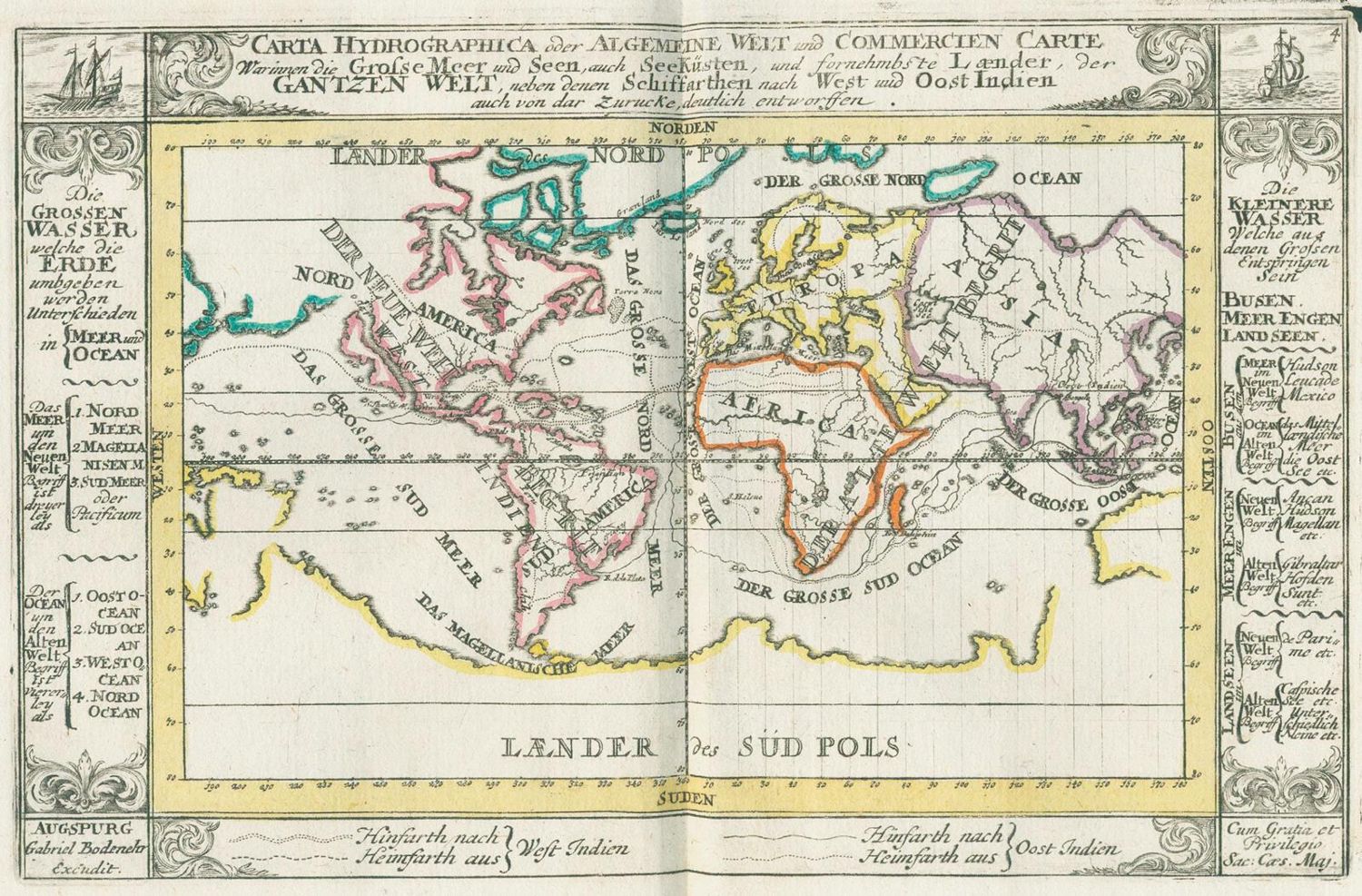 Große Abbildung Nr.2: 130-2388 Bodenehr,G.: (Verschiedene Gebiete - Varia, Atlanten)