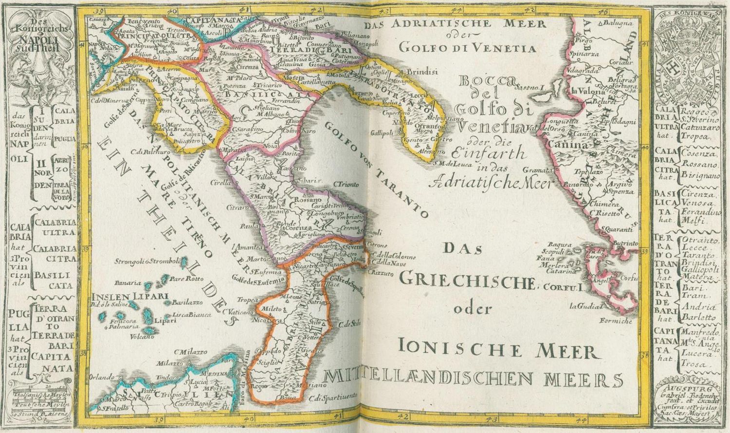 Große Abbildung Nr.3: 130-2388 Bodenehr,G.: (Verschiedene Gebiete - Varia, Atlanten)