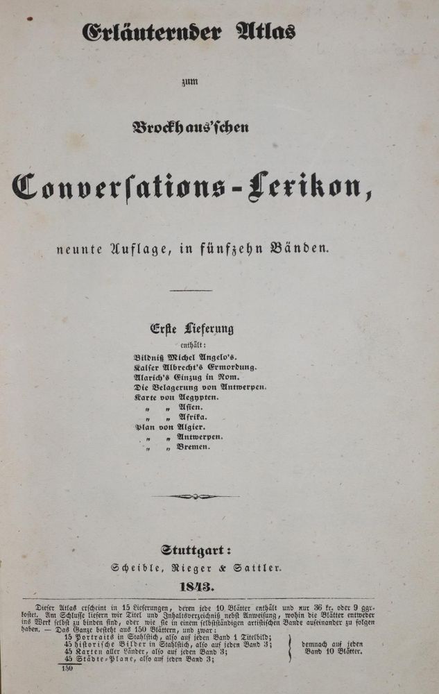 Große Abbildung Nr.1: 130-2389 Erläuternder Atlas: (Verschiedene Länder - Geschichte, Atlanten)