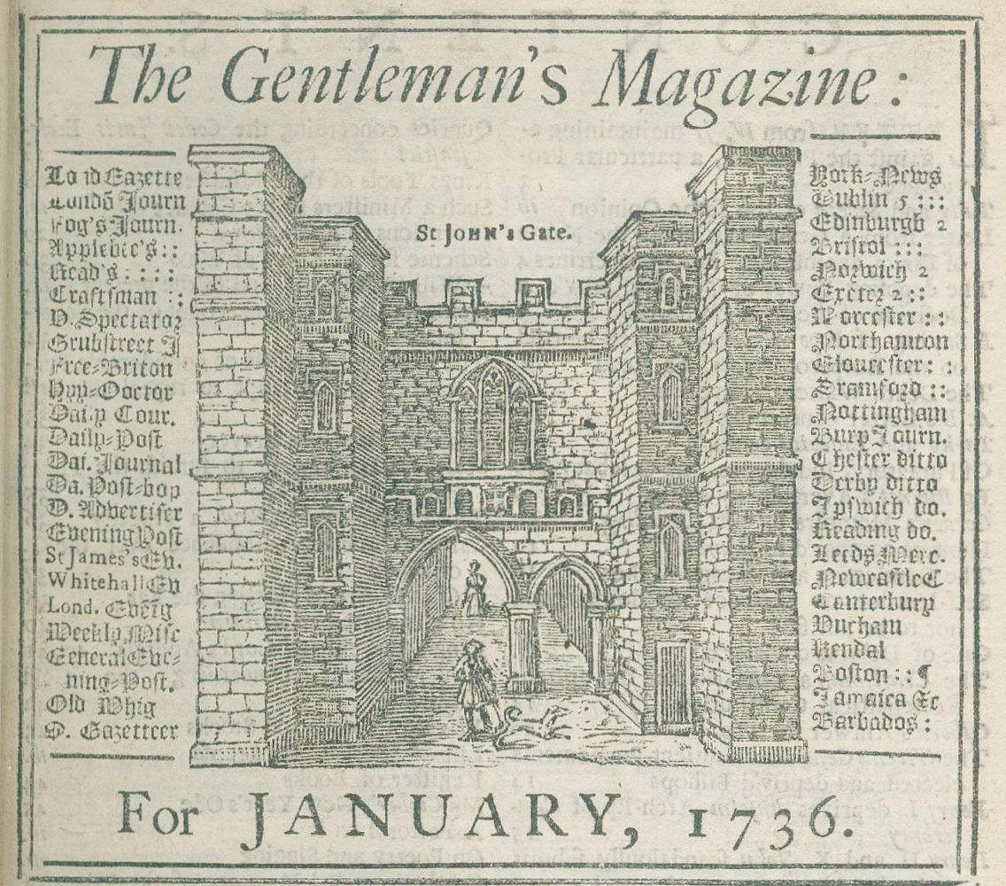 Große Abbildung Nr.71: 130-2436 Gentleman's Magazine, The,: (Verschiedene Länder - Geschichte)