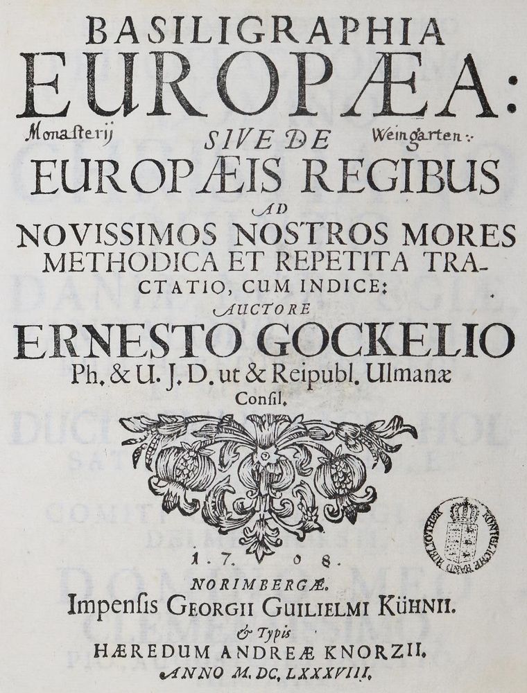 Große Abbildung Nr.2: 130-2439 Gockel,(E.).: (Verschiedene Länder - Geschichte)