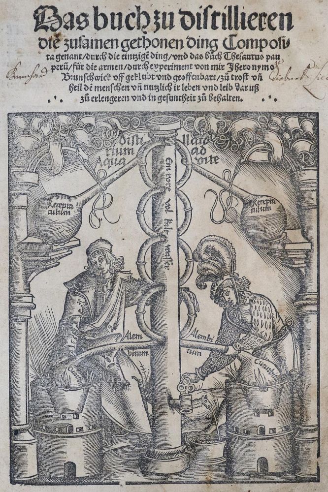 Große Abbildung Nr.1: 130-246 Brunschwig, H.: (Medizin)