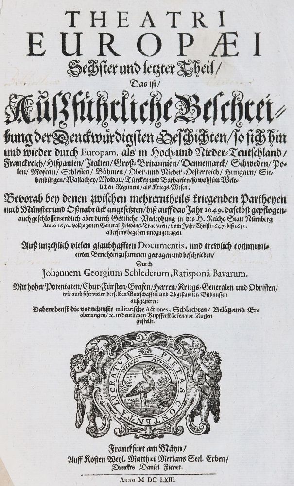 Große Abbildung Nr.1: 130-2461 Merian,M.: (Verschiedene Länder - Geschichte)