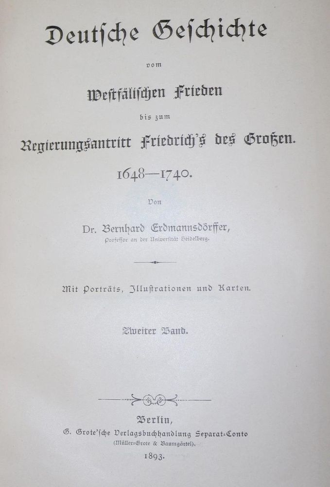 Große Abbildung Nr.1: 130-2471 Oncken,W. (Hrsg.).: (Verschiedene Länder - Geschichte)