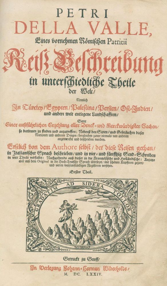 Große Abbildung Nr.1: 130-2501 Valle,P.della.: (Verschiedene Länder - Geschichte)