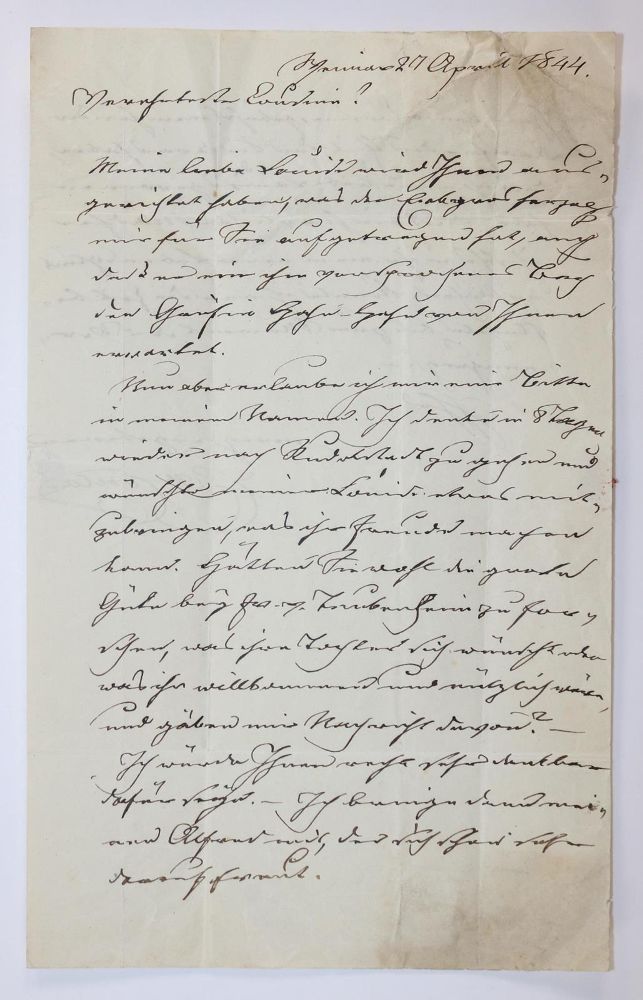 Große Abbildung Nr.1: 130-2508 Conta, Karl Friedrich Christian Anton von,: (Autographen)