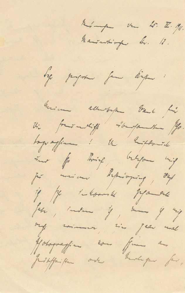 Große Abbildung Nr.1: 130-2519 Mann, Thomas: (Autographen)