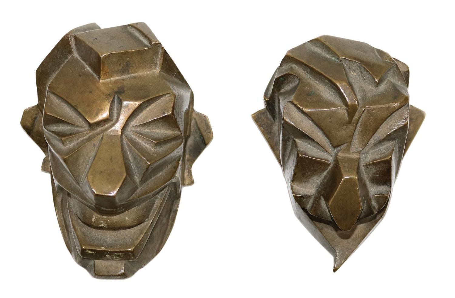 Große Abbildung Nr.1: 130-2566 Kubistische Masken.: (Varia)