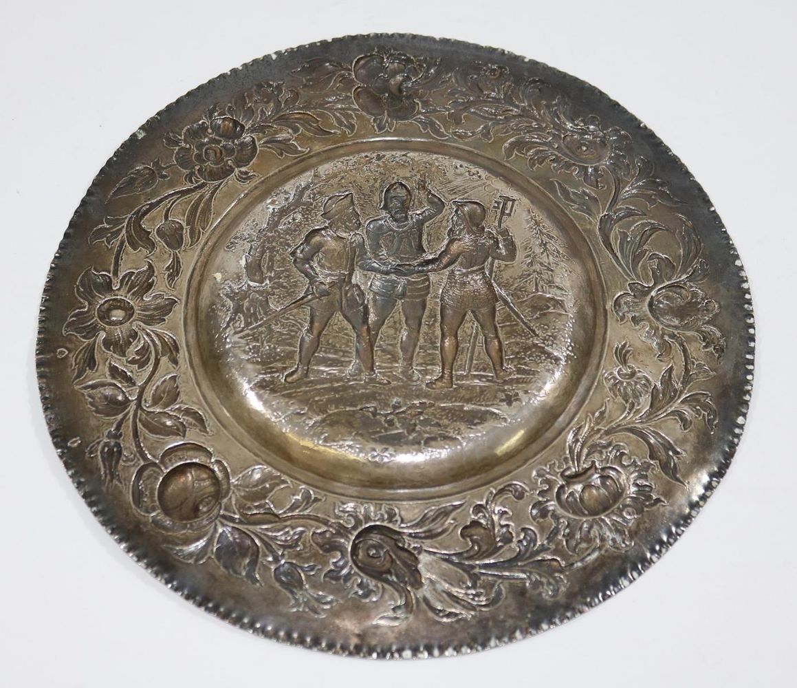 Große Abbildung Nr.2: 130-2601 Schauplatte, Historismus.: (Varia)